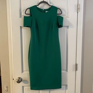 New with tags Calvin Klein cold shoulder dress